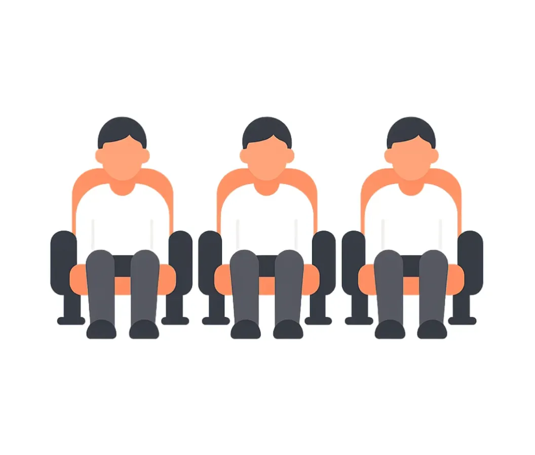 Efektivní zaplňování sálu (bez lichých míst)